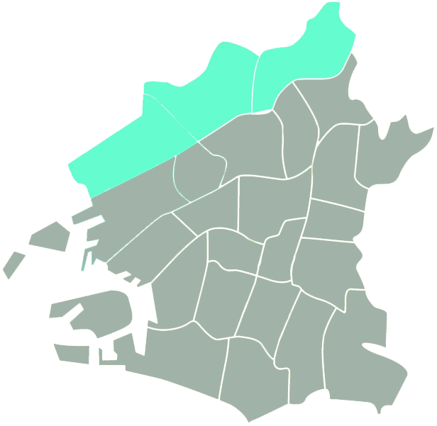 淀川区・東淀川区・西淀川区