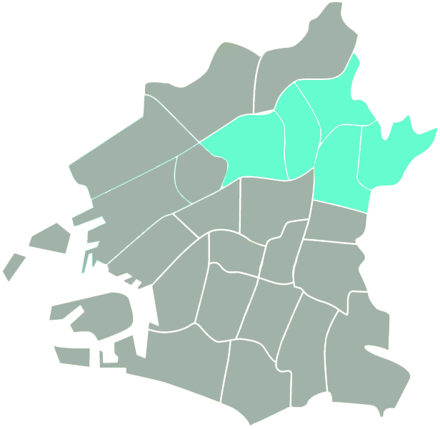 城東区・旭区・鶴見区・北区・都島区